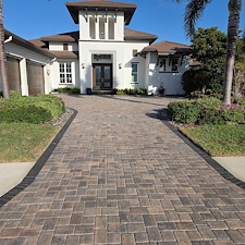Pavers-cleaned-and-sealed-on-the-driveway-lanai-and-pool-deck-in-the-Waterside-Community-at-Lakewood-Ranch 1