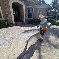 This-Home-in-Lake-Club-Community-of-Lakewood-Ranch-was-in-need-of-paver-repair-and-driveway-sealing-along-with-a-house-wash-and-window-cleaning 3