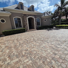 This-Home-in-Lake-Club-Community-of-Lakewood-Ranch-was-in-need-of-paver-repair-and-driveway-sealing-along-with-a-house-wash-and-window-cleaning 1